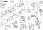 Bosch 0 607 161 502 400 WATT-SERIE Pn-Drill - (Industr.) Spare Parts